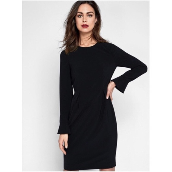 Ted Baker Dresses & Skirts - Ted Baker London Yulid Flare Cuff Pencil Dress Black Womens  US 12